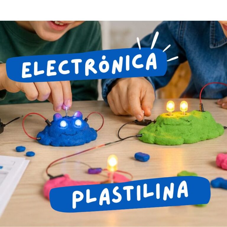 Cómo Enseñar Electricidad a los Niños Jugando con Plastilina Conductora electrónica y plastilina