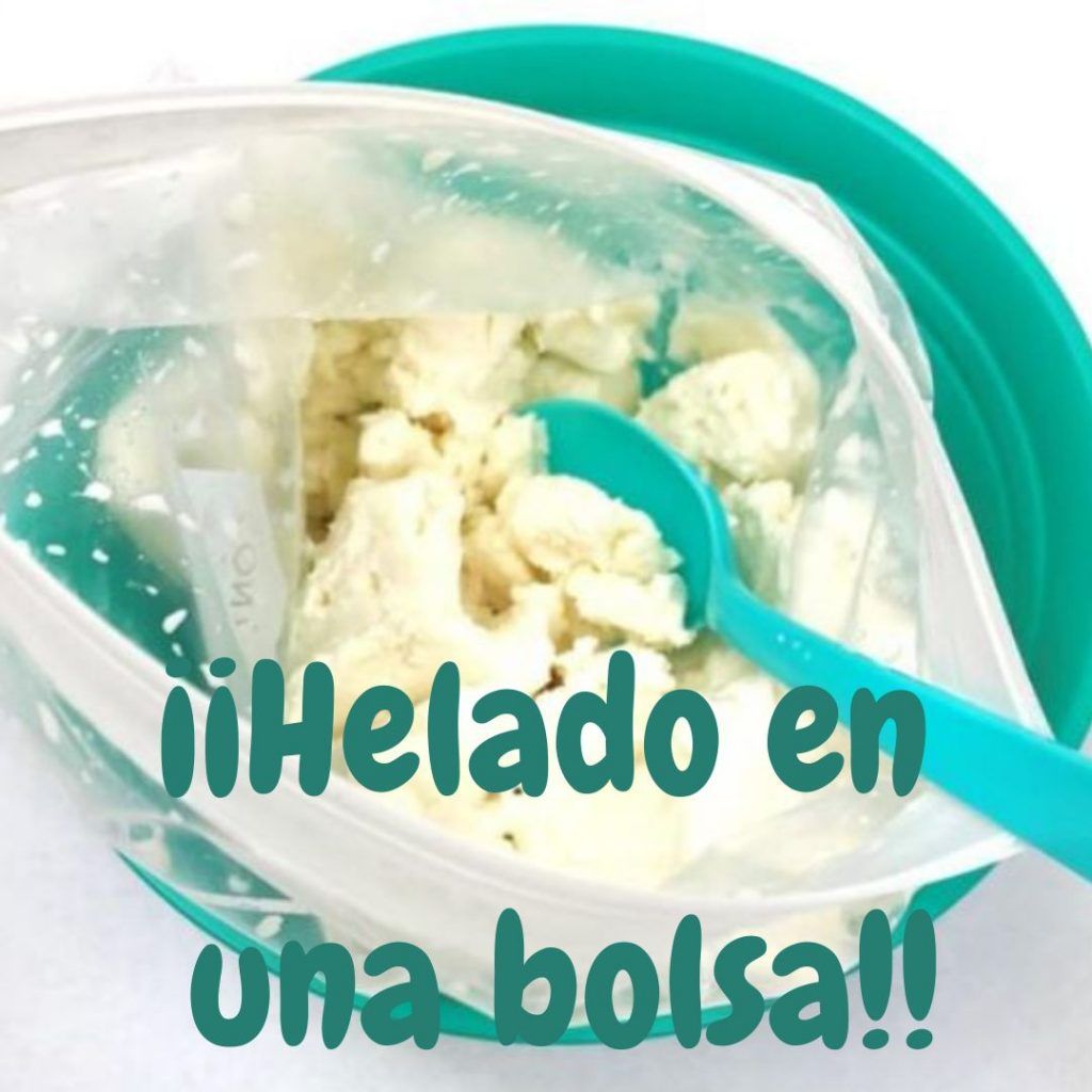 Cómo hacer helado sin congelador Ciencia Comestible - Helado en una bolsa