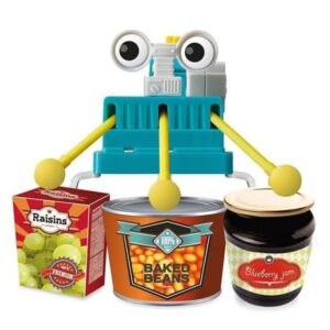 Robot toca batería